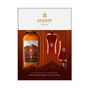 ARARAT - 7 Y.O. GIFTBOX (WITH 2 GLASSES)